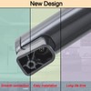 Upgrade Black WB15X10275 Microwave Oven Door Handle, Only Compatible with