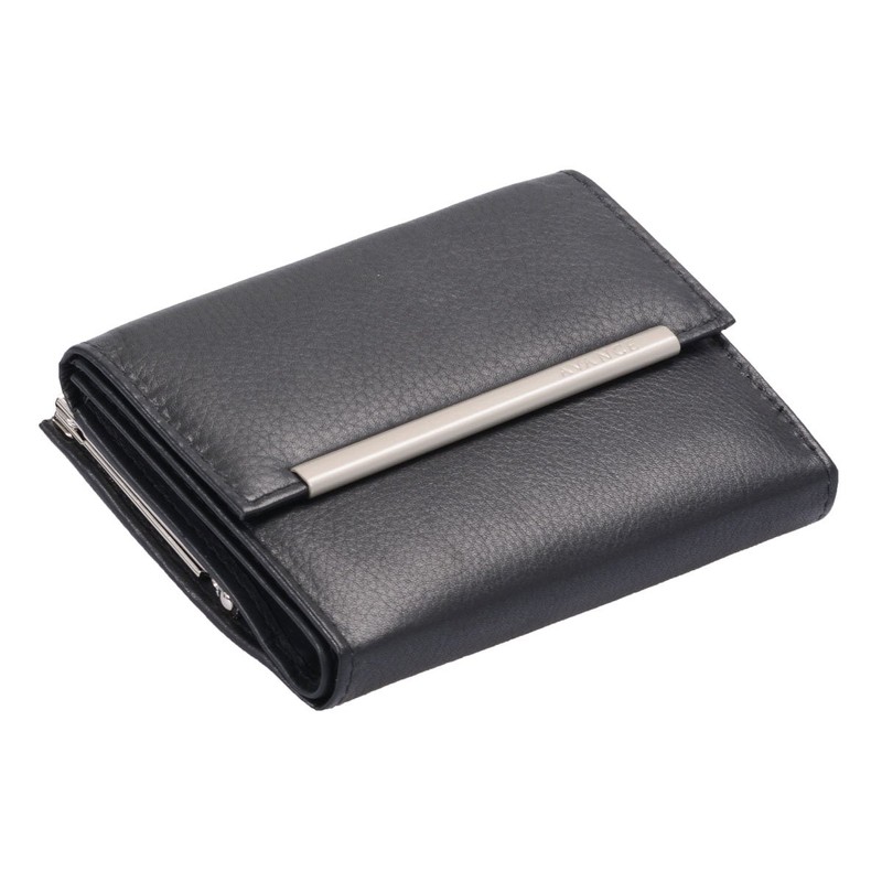 Avanco Women's Leather Snap Purse 12 x 9 x 2,5