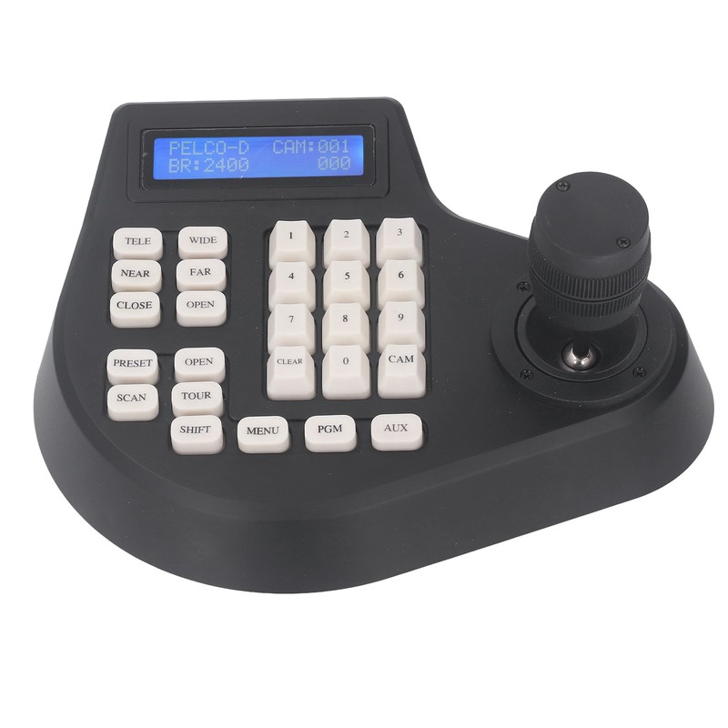 PTZ Pan Tilt Keyboard Controller Analog Coaxial Dome Camera Controller