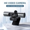 USB Webcam, 2K 30fps Auto Focusing Webcam with HiFi Speaker,