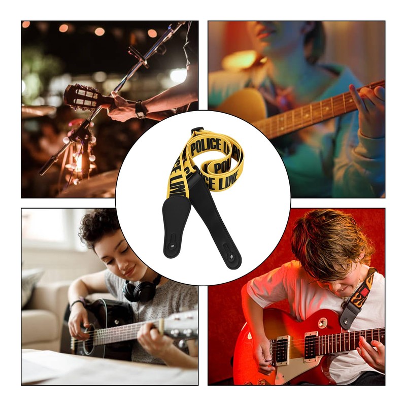 MOUMOUTEN Guitar Strap, Electric Guitar Webbing, Adjustable Guitar Strap, Universal,