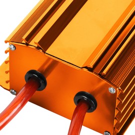 Auto Dynasty Universal Electric System Car Battery Voltage Stabilizer Regulator w/Cable (Gold)