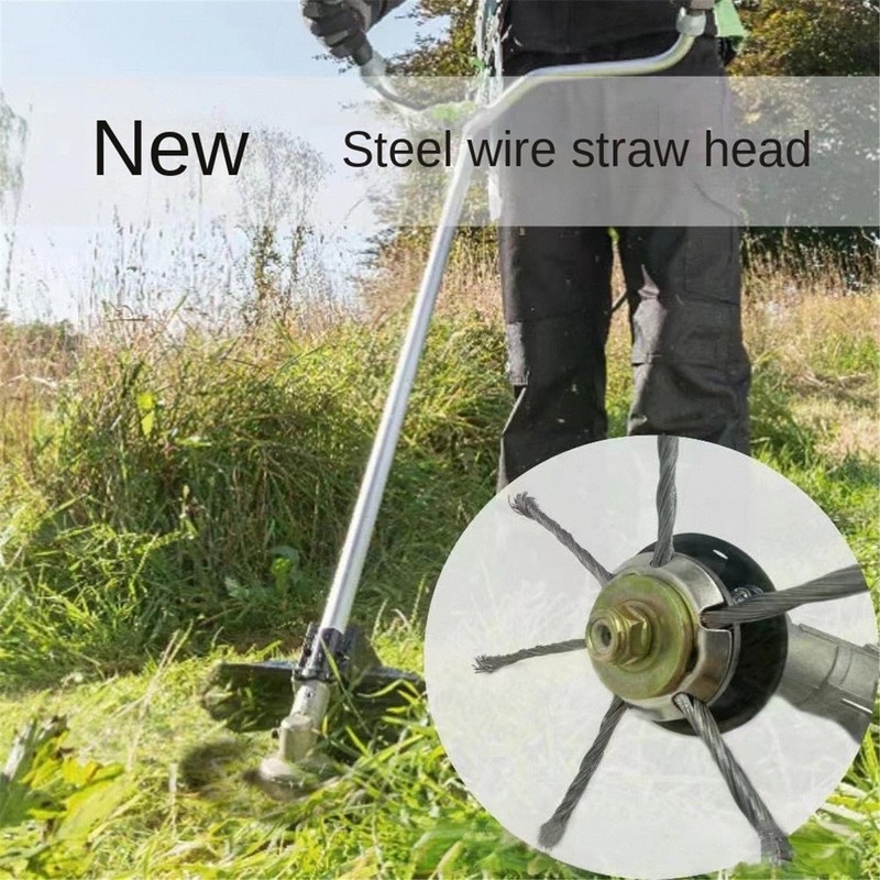 Grass Petrol Strimmer Head Indestructible Garden Lawn Mower, Strimmer Wire