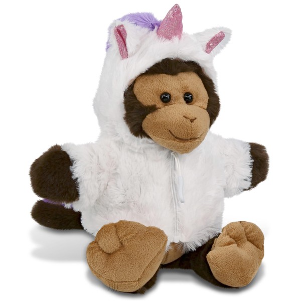 DolliBu Monkey Unicorn Plush Stuffed Animal Toy - Super Soft