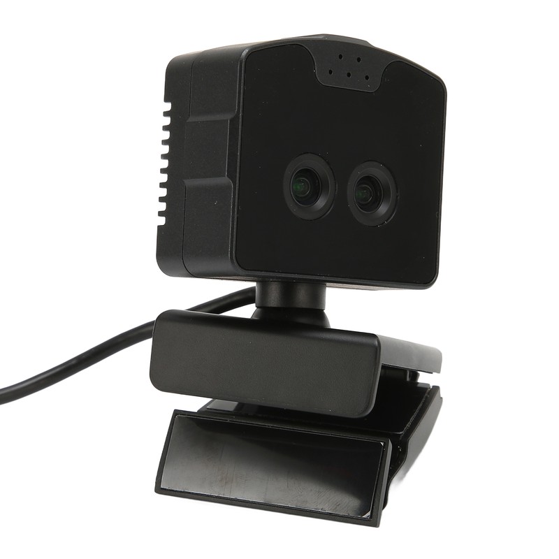 Binocular Webcam 2MP 1080P HD Wide Angles Front Conference Webcam
