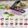 Manual Vegetable Chopper and Slicer, Kitchen Mandoline with Dicer, Onion