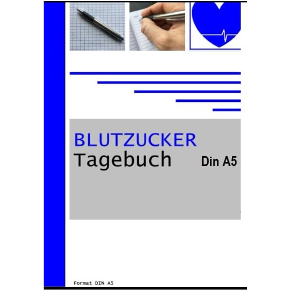 Blutzucker Tagebuch DIN A5