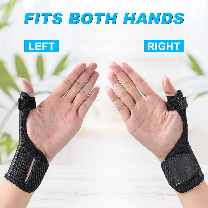 Fasola Thumb Brace Reversible, Thumb Spica Splint for Right &