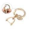 [X AUTOHAUX] Car Fob Keychain Keychain Holder Replacement D-Ring for