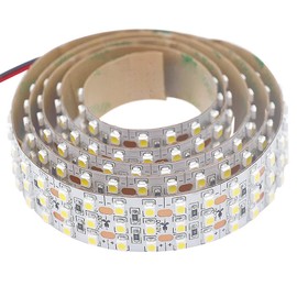 DC12V High CRI 95 White LED Strip Lights - Triple Row Daylight White 6000K 360LEDs 3528SMD Flexible LED Tape Lights For Photography, Trunk lighting(12V 6000K 1m/3.28', Non-waterproof IP20)