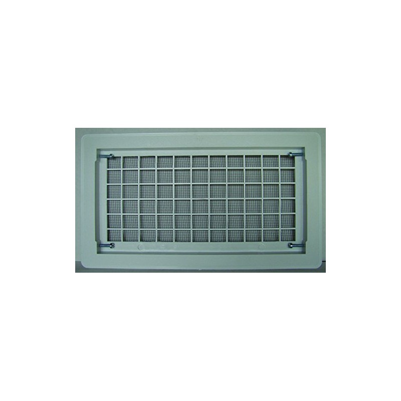 Witten Automatic Vent Bestvents 510WH Foundation Vent, 15-1/4 in W,