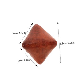 Abaodam 2Pcs Wooden Hand Massage Balls Ergonomic Design for Relaxation Portable Therapy Tools for Home Office for Hand Therapy Yoga Practice