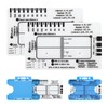 2PCS ECG 7 Step Ruler, EKG Interpretation Caliper, Transparent Plastic
