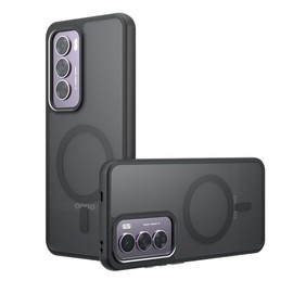 BEEJTUNY Protective Case for OPPO Reno12 Pro 5G/OPPO Reno 12 Pro 5G, Magnetic Cover Fit for Car Mount and Supports Wireless Charging, Frosted Anti-fall Shell.