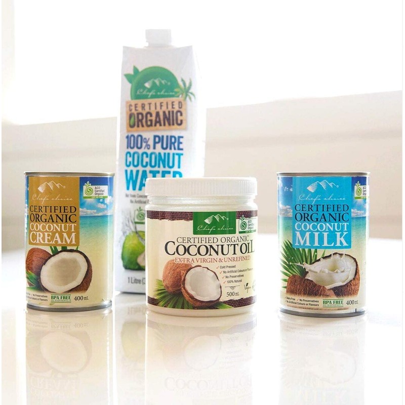 Chef's Choice Organic Extra Virgin Coconut Oil Unrefined 16.9 fl