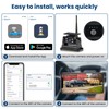 Hikity WiFi Magnetic Solar Wireless Backup Camera for Trucks/RV/Trailer