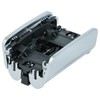 vhbw Ersatz-Scherkopf kompatibel mit Braun Series 8 Elektrorasierer, Silber