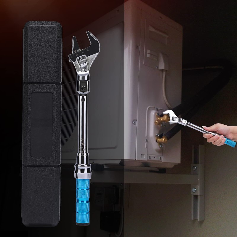 COTOUXKER Adjustable Torque Wrench, 5 to 30 Nm 30mm Open