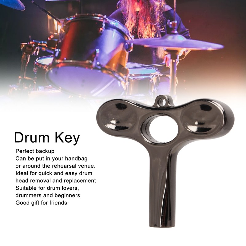 Drum Tuning Key Metal Portable Lightweight Professional Drum Head Tuning