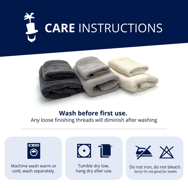 Lincoln & Palm 1-Piece Turkish Cotton Bath Mat - Soft,
