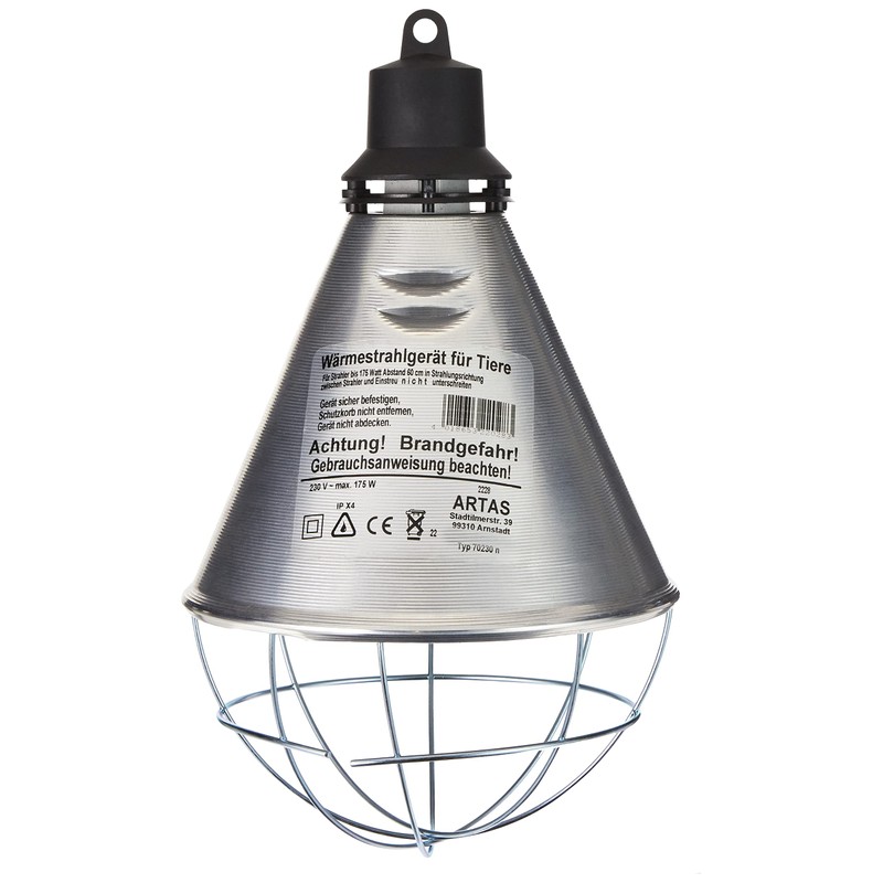 Kerbl 2228 Infrared Heat Trahlg Alu, 2.5 m