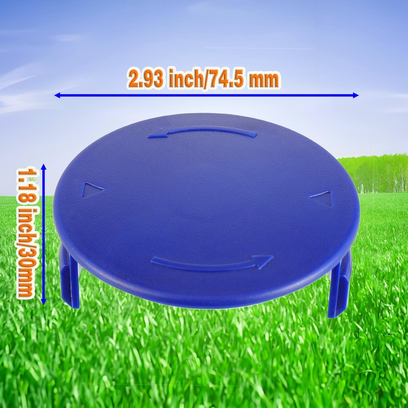 CDDCWZ 2-Pack Weed Eater Spool Cap Cover Compatible with Kobalt