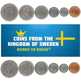 Set of 10 Collectible Coins from South and North America, Europe, Asia, Africa and the Middle East, Coin Sets from Around the World