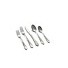 Cambridge Silversmiths Heather Sand 20-Piece Flatware Silverware Set, Stainless Steel,