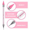 Pink Rhinestone Picker Tool Set & Applicator Pen With Dual-Ended