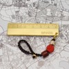 Mini Brass Ruler with Metric Markings, 6cm Long, 3mm Thick