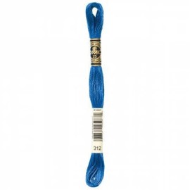 DMC Embroidery Floss Color Medium Navy Blue #311
