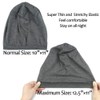 Alnorm Cosy satin lined slouchy beanie cap with soft elastic