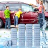 URAQT Car Screenwash Tablets, 40 Pcs Car Windshield Glass Concentrated