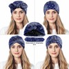 Ababalaya - Gorros con forro de satén para mujer, gorro