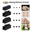MLRYH Sushi Making Kit Sushi Maker 12 Pcs Plastic Premium
