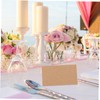Zerodeko 100pcs Blank Fillable Place Cards for Weddings Receptions and