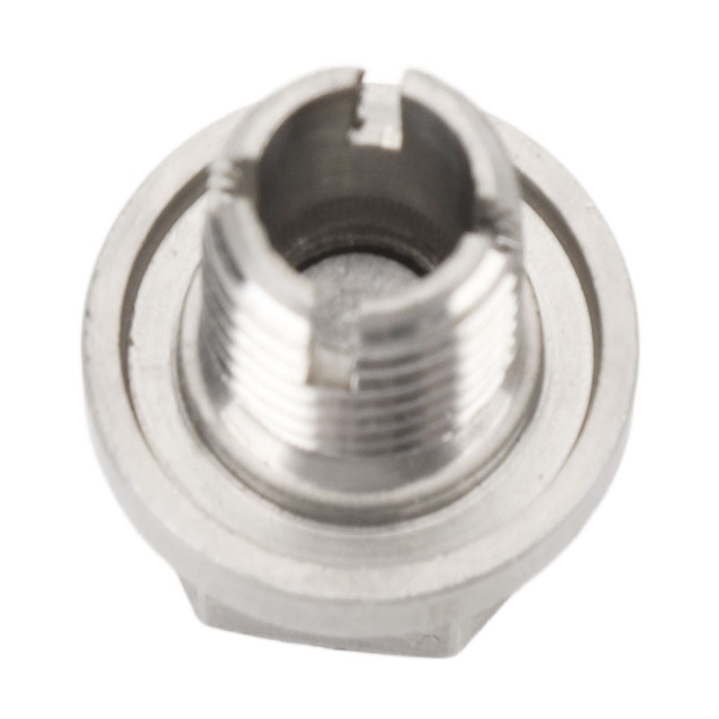 Piggyback Oil Drain Plug Stainless Steel Oversize Self Tapping Oil