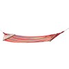 Straight Canvas Hammock with Spreader Bar 75" X 33"
