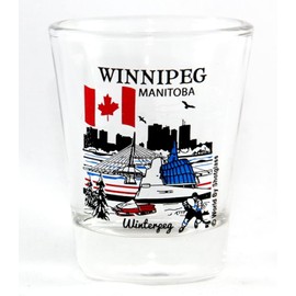 Winnipeg Manitoba Canada Great Canadian Cities Collection - Vaso de chupito