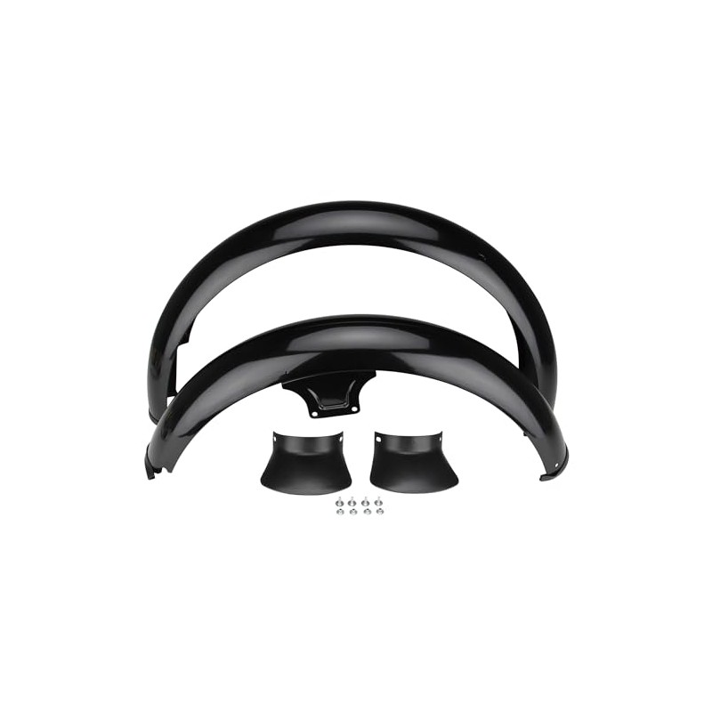 Citomerx Mudguard Front Rear Black for Simson S50 S51 S70