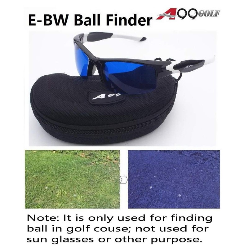 A99 Golf E-BW Eagle Eye Ball Finder Glasses Black White