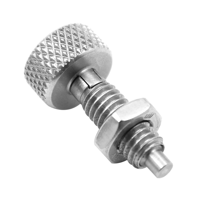 ieron 2 Pieces Hand Retractable Spring Plunger with Knurled Handle,