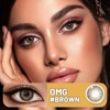 Turin-Blue Eyelash Tweezers for Eye Contact Lens Application and Display