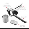 GEFU Force One Potato, Juice and Spaetzle Press, Stainless Steel,