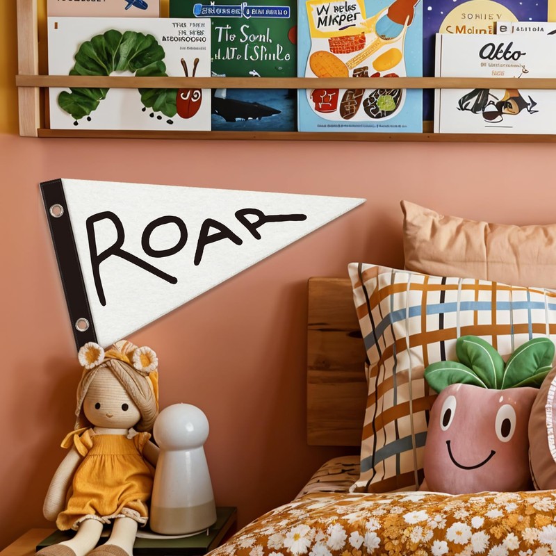 158-banner-flag-roarPennant Banner Flag Wall Hanging