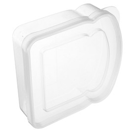 MAGICLULU Reusable Clear Sandwich Storage Box Portable Toast Container for Lunch Leak Food Box for Meal Prep and Leftovers Compact Design