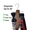 Umo Lorenzo Belt Hanger for Closet - Accessories Organizer Rack