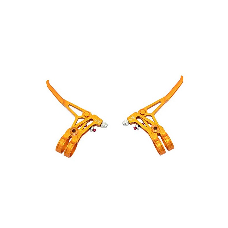 KCNC V6 Fully CNC Machined MTB Brake Lever, 66g, Gold,