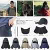 iBasingo Men's UV Protection Hat, Sunscreen Hat, 360° UV Protection,