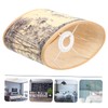 OSALADI Bamboo Lampshade Lamp Shade Oval Pendant Light Shade Chandelier